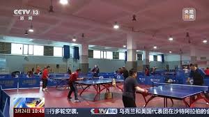 贝博中国 乒乓球台内抢攻